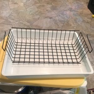 Plastic Coated Wire Under Shelf Space Saver